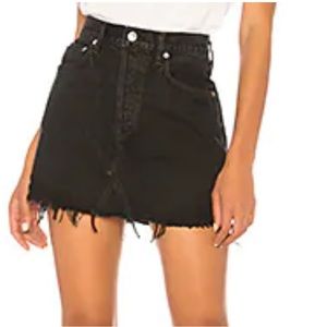 Agolde Quinn High Rise Skirt in Cult, Size 27. Only worn twice!